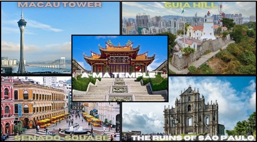 Tourist Places to travel to Macau