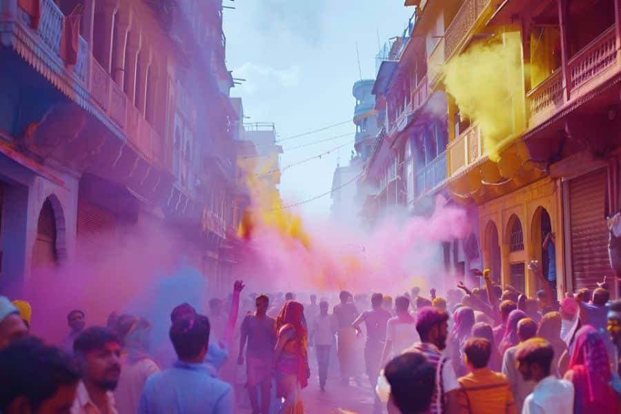 Top 7 Best Places to Celebrate Holi in India