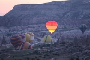 Cappadocia Hot Air Balloon: Floating Over Fairy Chimneys